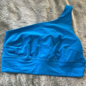 Lululemon Athletica One-Shoulder Blue Sports Bra